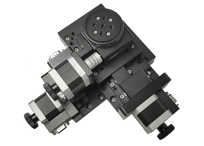 三维组合台高精度位移台电动平移滑台电动旋转台 三维组合台高精度位移台电动平移滑台电动旋转台