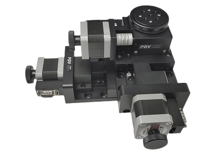 三维组合台高精度位移台电动平移滑台电动旋转台 三维组合台高精度位移台电动平移滑台电动旋转台