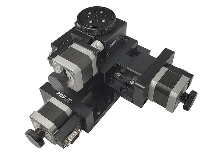 三维组合台高精度位移台电动平移滑台电动旋转台 三维组合台高精度位移台电动平移滑台电动旋转台