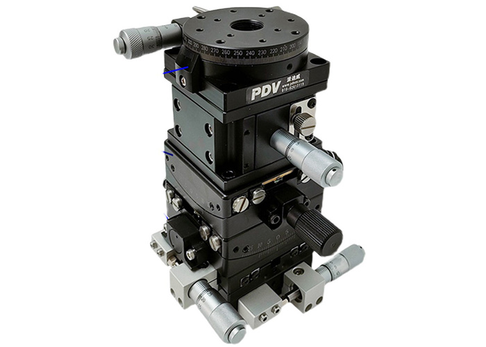 SDZ-602M 六维手动组合台/精密组合台XYZ多维平台平移升降旋转角位