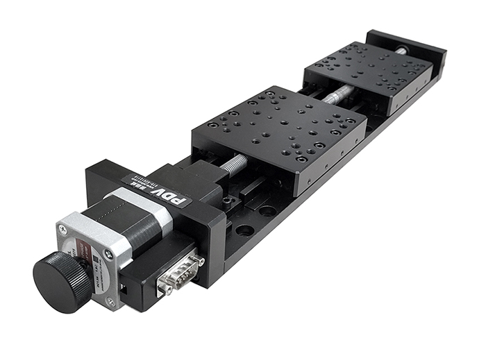 PTL-S100 电动双台面拉伸位移台 拉伸台 双滑块平台 PTL-S100 电动双台面拉伸位移台 拉伸台 双滑块平台