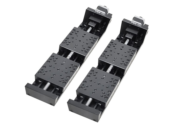 PTL-S100 电动双台面拉伸位移台 拉伸台 双滑块平台 PTL-S100 电动双台面拉伸位移台 拉伸台 双滑块平台