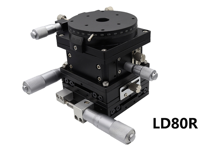 PDV派迪威 XYZR四轴精密位移平台 组合台 升降台 位移台 PDV派迪威 XYZR四轴精密位移平台 组合台 升降台 位移台