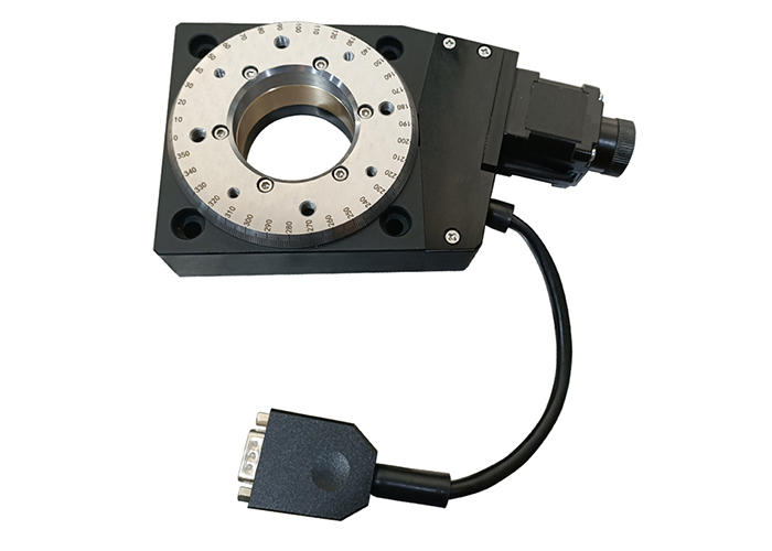 精密型电动旋转台 360°中空转台 光学实验位移台 PT-GD95A120 精密型电动旋转台 360°中空转台 光学实验位移台 PT-GD95A120