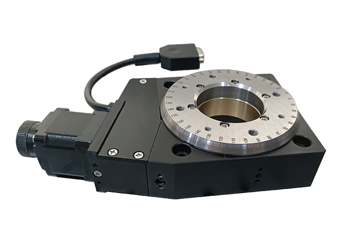 精密型电动旋转台 360°中空转台 光学实验位移台 PT-GD95A120 精密型电动旋转台 360°中空转台 光学实验位移台 PT-GD95A120