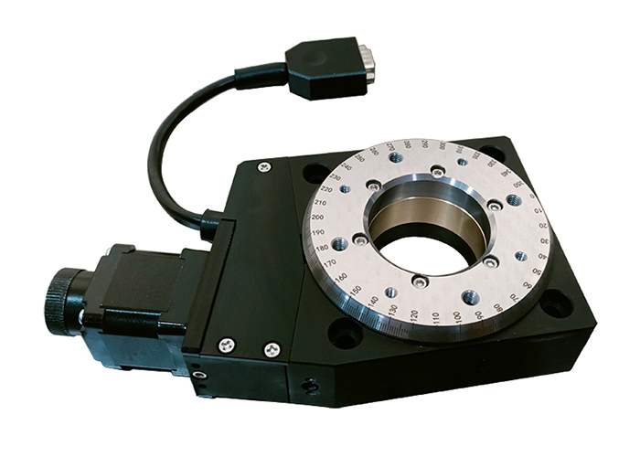 精密型电动旋转台 360°中空转台 光学实验位移台 PT-GD95A120 精密型电动旋转台 360°中空转台 光学实验位移台 PT-GD95A120