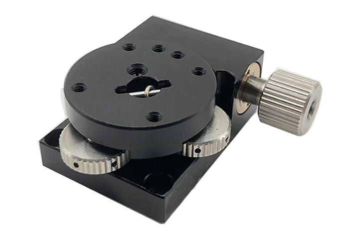 一体式摆动旋转平台精密位移手动微调光学位移滑台PT-SR25 一体式摆动旋转平台精密位移手动微调光学位移滑台PT-SR25