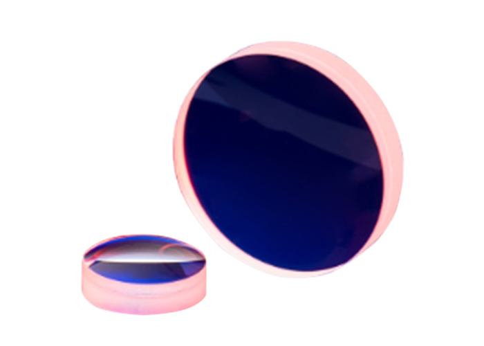 双胶合消色差透镜 单层氟化镁增透膜 双胶合消色差透镜 单层氟化镁增透膜