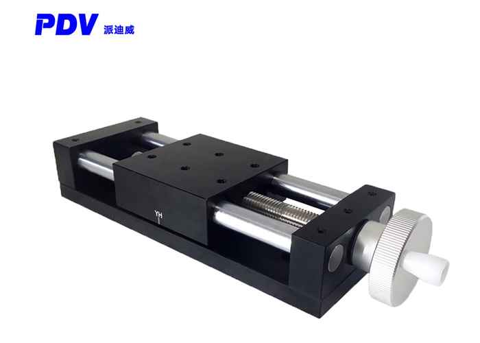 派迪威PT80手动平移台 滑台 位移台 升降台 进给丝杆滑台