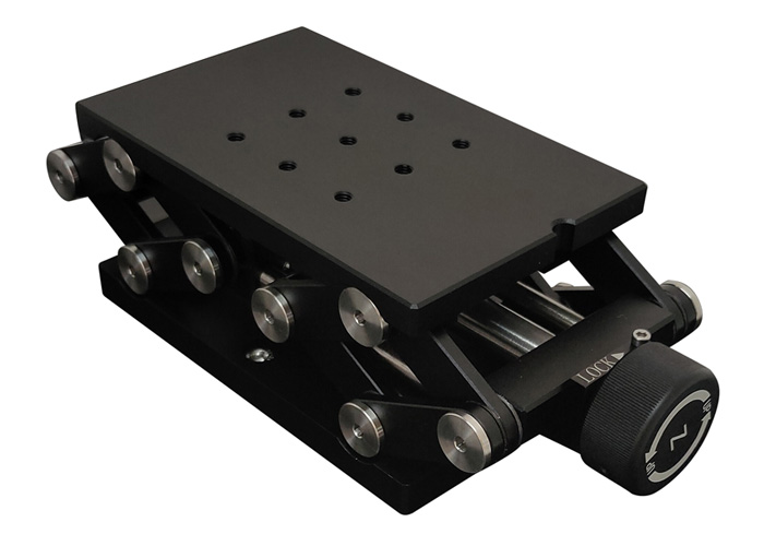 精密手动水平升降位移台铝合金螺杆驱动位移滑台PT-SD421 精密手动水平升降位移台铝合金螺杆驱动位移滑台PT-SD421