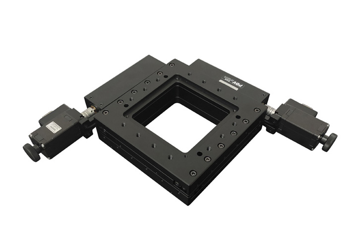 PT-XY50 电动整体组合台 双轴电动滑台 电动位移台 平移台 50行程 PT-XY50 电动整体组合台 双轴电动滑台 电动位移台 平移台 50行程