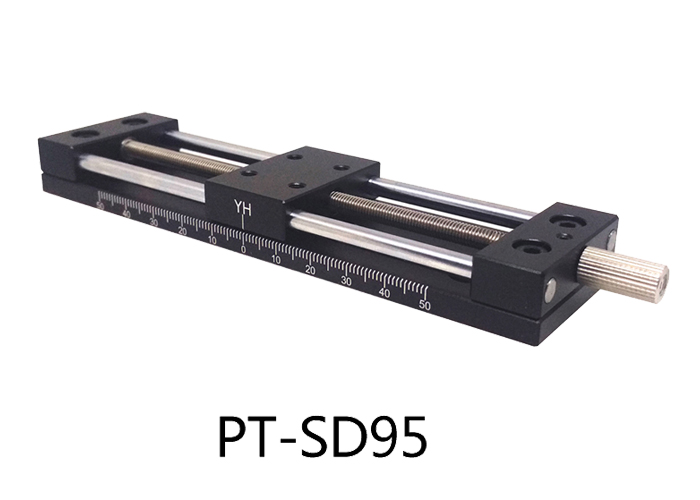 PT-SD10 35 65 95手动平移台 X单轴位移台 一维位移台滑台 PT-SD10 35 65 95手动平移台 X单轴位移台 一维位移台滑台