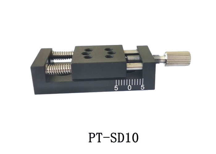 PT-SD10 35 65 95手动平移台 X单轴位移台 一维位移台滑台 PT-SD10 35 65 95手动平移台 X单轴位移台 一维位移台滑台