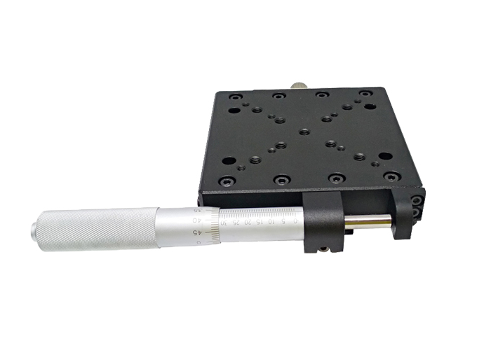 高精手动平移台PT110-50-100CH 50mm行程移动平台 位移台100*100 高精手动平移台PT110-50-100CH 50mm行程移动平台 位移台100*100