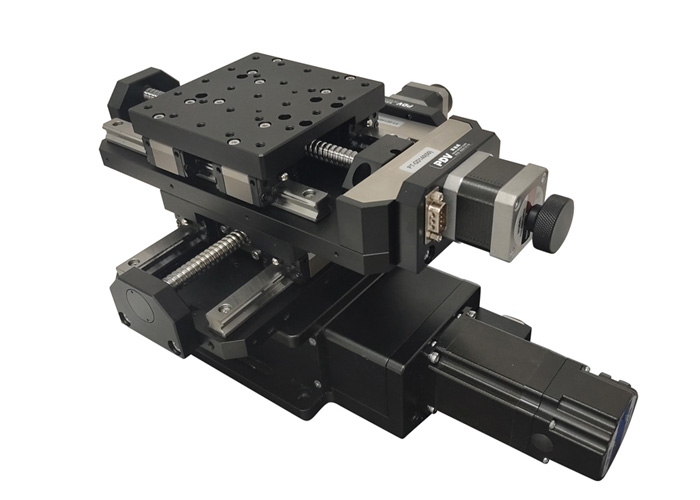 高精度电动平移台 XYZ轴位移台 滑台PT-GD148+GD140(50) 高精度电动平移台 XYZ轴位移台 滑台PT-GD148+GD140(50)