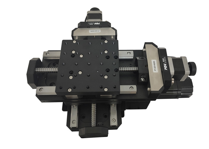 高精度电动平移台 XYZ轴位移台 滑台PT-GD148+GD140(50) 高精度电动平移台 XYZ轴位移台 滑台PT-GD148+GD140(50)