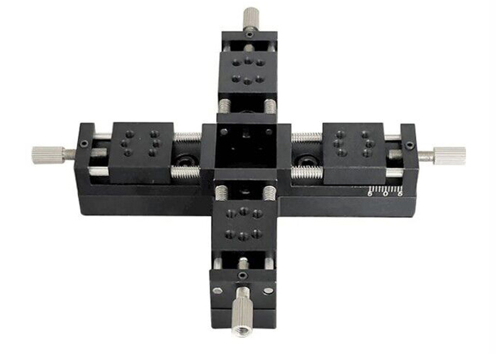 手动平移台/四维位移台/线性滑台/拉伸台PT-SD10(四轴拉伸) 手动平移台/四维位移台/线性滑台/拉伸台PT-SD10(四轴拉伸)