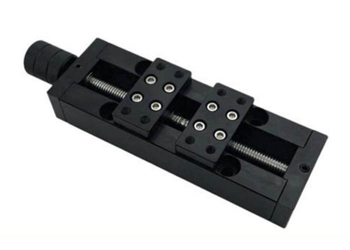 X轴手动左右螺纹丝杆调节台 拉伸平台PT-LS60/LS150