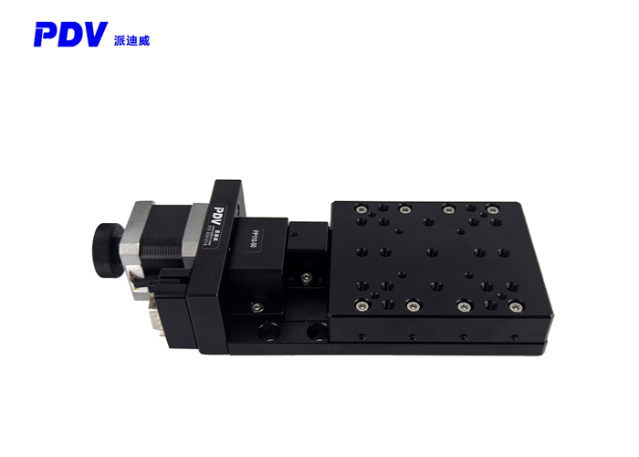 PP110-30电控平移台精密电动位移台光学实验交叉滚柱导轨模组 PP110-30电控平移台精密电动位移台光学实验交叉滚柱导轨模组