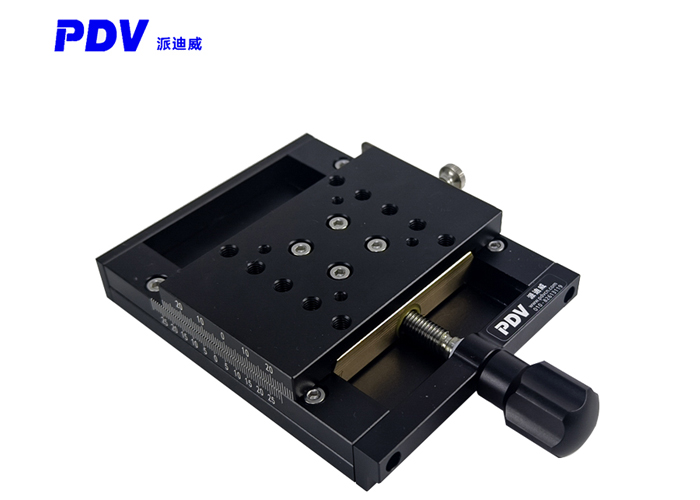PT-SD102P手动平移台50mm X轴滑台位移台 移动台 精密工作台带锁 PT-SD102P手动平移台50mm X轴滑台位移台 移动台 精密工作台带锁