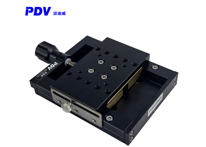 PT-SD102P手动平移台50mm X轴滑台位移台 移动台 精密工作台带锁 PT-SD102P手动平移台50mm X轴滑台位移台 移动台 精密工作台带锁