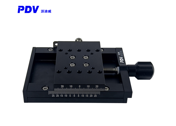PT-SD102P手动平移台50mm X轴滑台位移台 移动台 精密工作台带锁 PT-SD102P手动平移台50mm X轴滑台位移台 移动台 精密工作台带锁