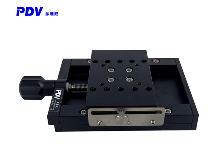 PT-SD102P手动平移台50mm X轴滑台位移台 移动台 精密工作台带锁 PT-SD102P手动平移台50mm X轴滑台位移台 移动台 精密工作台带锁
