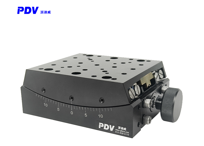 光学角位台手动倾斜位移台角位台仰倾斜角度调节平台角位台 PT-SD311,PT-SD312