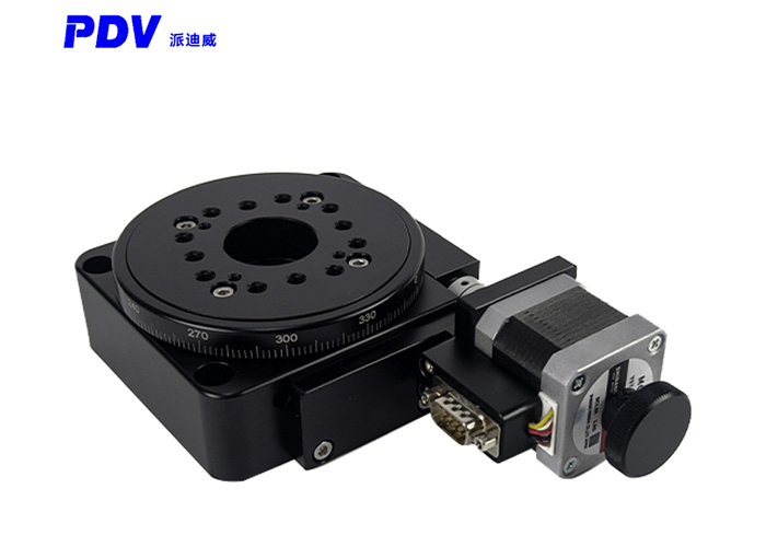 PX110-100 电动旋转台 旋转台 角度转台 分度盘