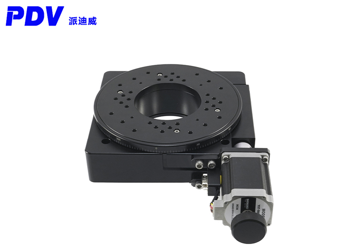 PX110-200精密电动旋转台 蜗轮蜗杆 中空旋转台 定位台 分度盘 PX110-200精密电动旋转台 蜗轮蜗杆 中空旋转台 定位台 分度盘