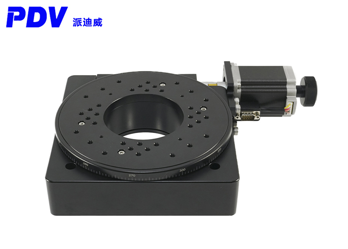 PX110-200精密电动旋转台 蜗轮蜗杆 中空旋转台 定位台 分度盘 PX110-200精密电动旋转台 蜗轮蜗杆 中空旋转台 定位台 分度盘