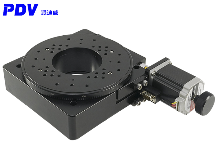 PX110-200精密电动旋转台 蜗轮蜗杆 中空旋转台 定位台 分度盘 PX110-200精密电动旋转台 蜗轮蜗杆 中空旋转台 定位台 分度盘