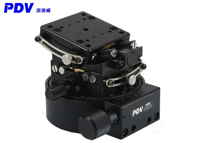 PDV派迪威组合位移台手动对位组合台俯仰台旋转台手动滑台 PDV派迪威组合位移台手动对位组合台俯仰台旋转台手动滑台
