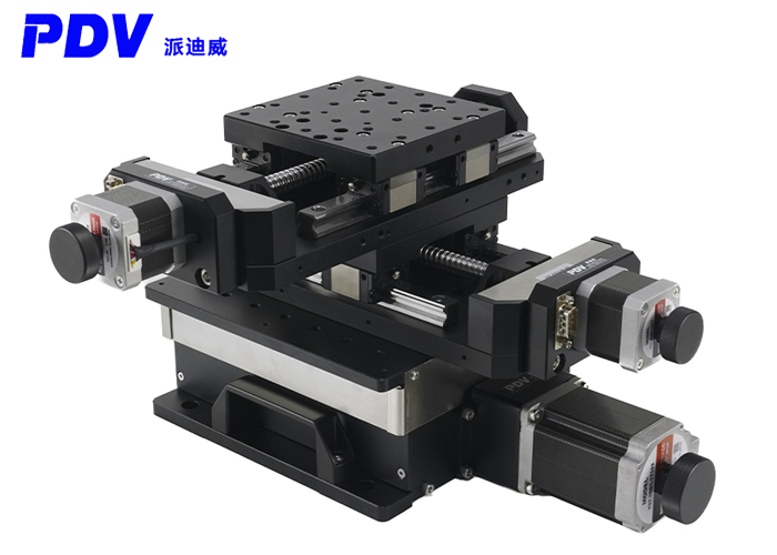 XYZ电动三维组合台 楔形升降台平移台PT-GD425+PT-GD140G XYZ电动三维组合台 楔形升降台平移台PT-GD425+PT-GD140G