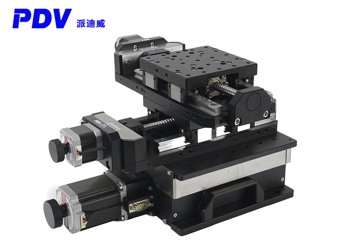 XYZ电动三维组合台 楔形升降台平移台PT-GD425+PT-GD140G XYZ电动三维组合台 楔形升降台平移台PT-GD425+PT-GD140G