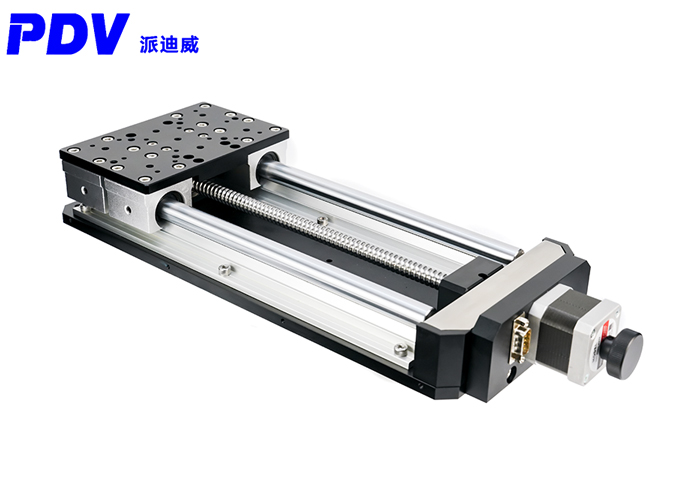 PT-GD130P 圆导轨电动平移台 滚珠丝杆精密位移台 滑台 位移台 PT-GD130P 圆导轨电动平移台 滚珠丝杆精密位移台 滑台 位移台