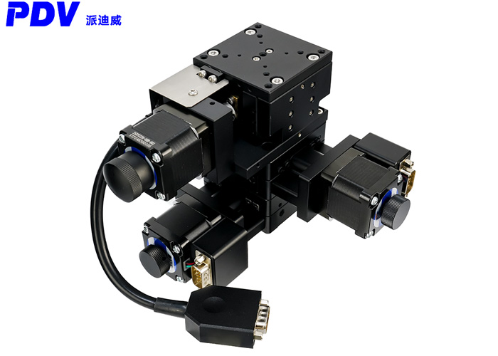 派迪威 电动三维台 XYZ 迷你三维台行程20MM 派迪威 电动三维台 XYZ 迷你三维台行程20MM