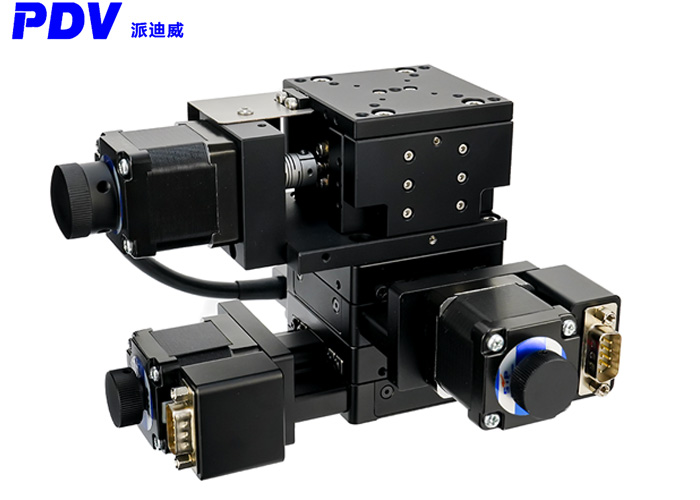派迪威 电动三维台 XYZ 迷你三维台行程20MM 派迪威 电动三维台 XYZ 迷你三维台行程20MM
