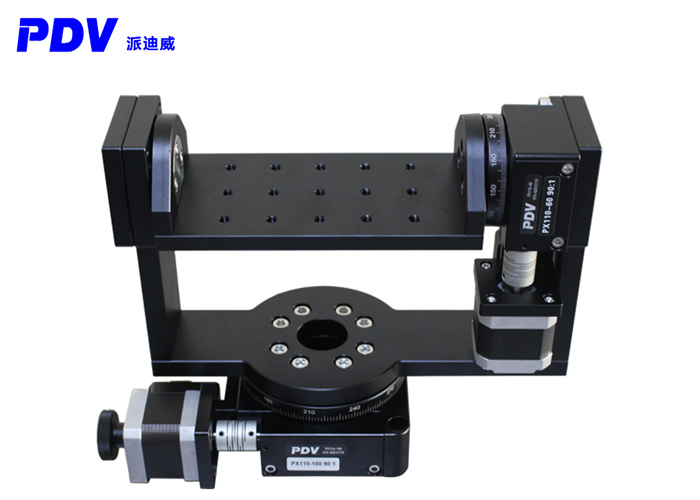 PT-EW01 电动旋转台 角度转台360度中空转台分度盘U形臂 PT-EW01 电动旋转台 角度转台360度中空转台分度盘U形臂