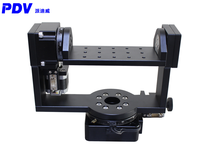 PT-EW01 电动旋转台 角度转台360度中空转台分度盘U形臂 PT-EW01 电动旋转台 角度转台360度中空转台分度盘U形臂