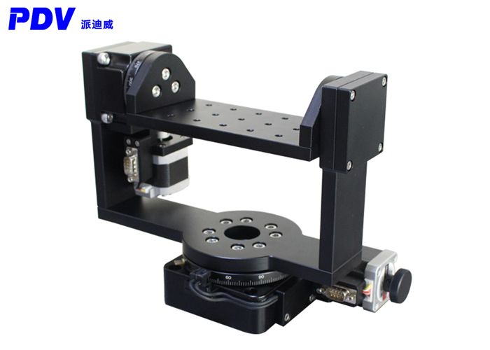 PT-EW01 电动旋转台 角度转台360度中空转台分度盘U形臂 PT-EW01 电动旋转台 角度转台360度中空转台分度盘U形臂