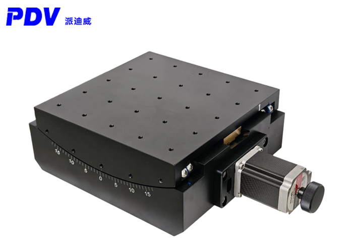 大台面精密电动角位台滑台 台面尺寸250*340mm承载50公斤PT-GD250 大台面精密电动角位台滑台 台面尺寸250*340mm承载50公斤PT-GD250