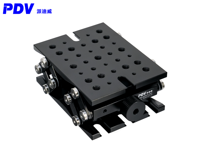 Z轴剪式升降台手动精密微调位移台 PT-SD415