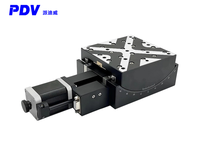 PT-GD145高精度电动角度俯仰台 蜗轮蜗杆大行程大负载位移滑台 PT-GD145高精度电动角度俯仰台 蜗轮蜗杆大行程大负载位移滑台