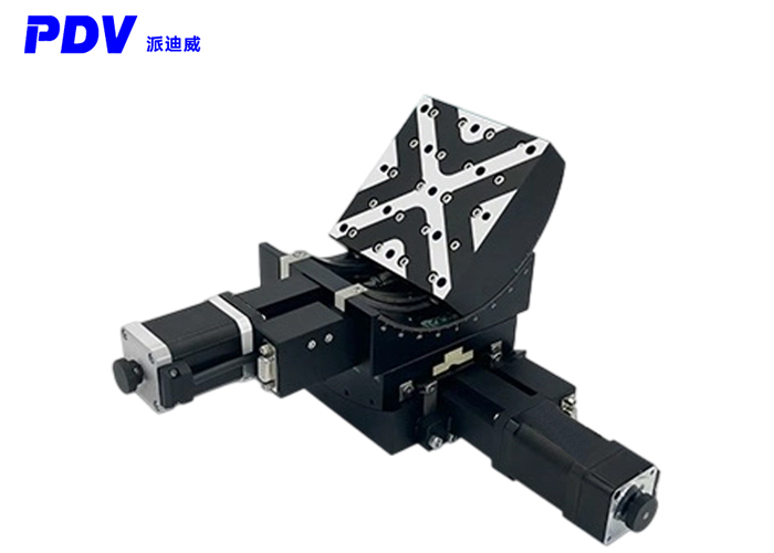 PT-GD145高精度电动角度俯仰台 蜗轮蜗杆大行程大负载位移滑台 PT-GD145高精度电动角度俯仰台 蜗轮蜗杆大行程大负载位移滑台