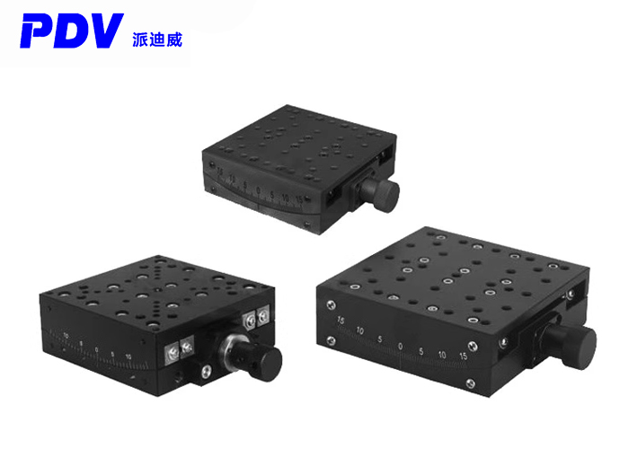 PT-SD3144精密手动角位台重载型位移台10° 15°角度仪弧摆台