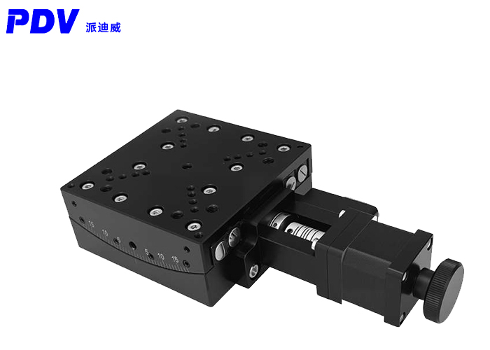 PT-GD395精密电动角位台15° 角度仪弧摆台 俯仰台 角度调平