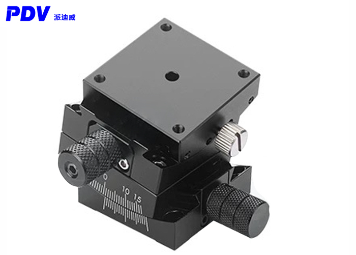 手动角位台相机光学调整架微调弧形滑台俯仰台尺寸25×25 40×40 手动角位台相机光学调整架微调弧形滑台俯仰台尺寸25×25 40×40