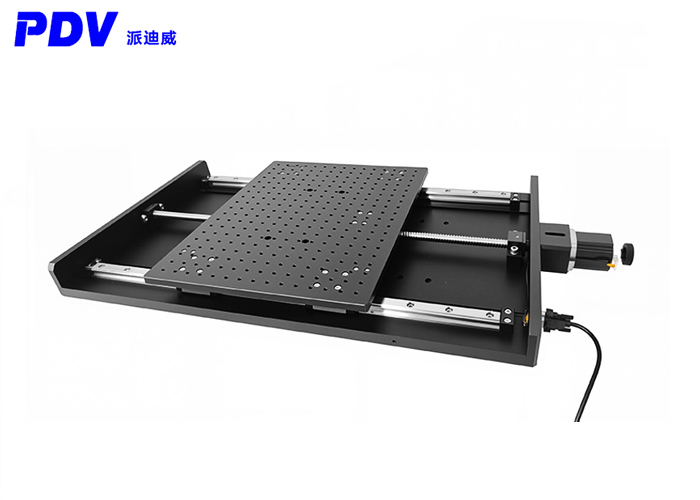 GD500高精度电动平移台X轴位移台电动位移滑台直线平台承载60公斤 GD500高精度电动平移台X轴位移台电动位移滑台直线平台承载60公斤