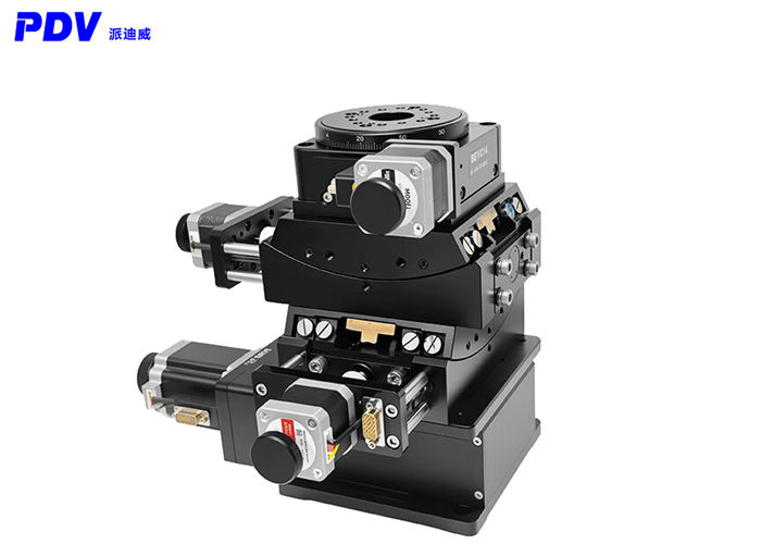 电动四维调节台俯仰偏航旋转升降调节台GD148+GD312XY+PX110-100 电动四维调节台俯仰偏航旋转升降调节台GD148+GD312XY+PX110-100